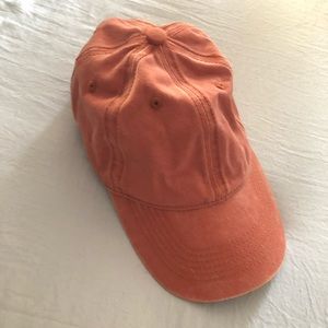 Burnt orange ball cap (hat)